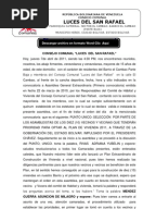 Consejo Comunal Solicitud de Bombillas de Alumbrado Publico