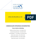 Mercado Livre - Comunicação Integrada de Marketing