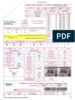 Islamabad Electric Supply Company - Electricity Consumer Bill (Mdi)