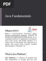 Java Fundamentals