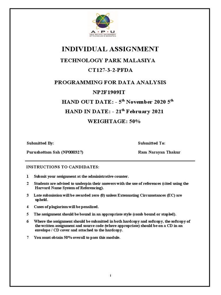 R Programming Data Analysis Assignment | PDF | Wound | Cartesian ...