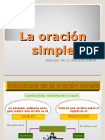 Oracion Simple 1