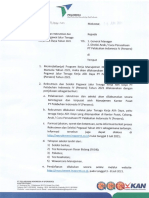 SURAT DINAS - Pelaksanaan Rekrutmen Dan Seleksi Pegawai Jalur Tenaga Kerja Alih Daya Tahun 2021