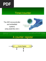 Timer/counter: The AVR Microcontroller and Embedded Systems Using Assembly and C