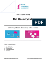 Countryside - Lesson Notes