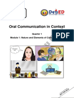 MODULE 1 Oral Communication 1 3