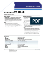 Rececoat Base Mortar Data Sheet