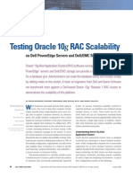 Testing Oracle 10g Rac Scalability