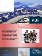 Lifestyle of Greenland: By:Greenlandxplorers (TEAM 4)