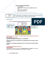 Dialogamos en Familia Sobre El Cuidado de La Salud