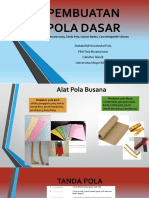 Pembuatan Pola Dasar