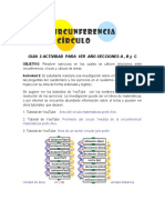 Áreas y perímetros de círculos y sectores circulares