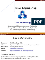 Microwave Engineering: Trinh Xuan Dung