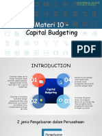 Materi 10 Capital Budgeting