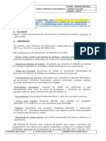 P-CAL-001 Elabo y Control Documentos