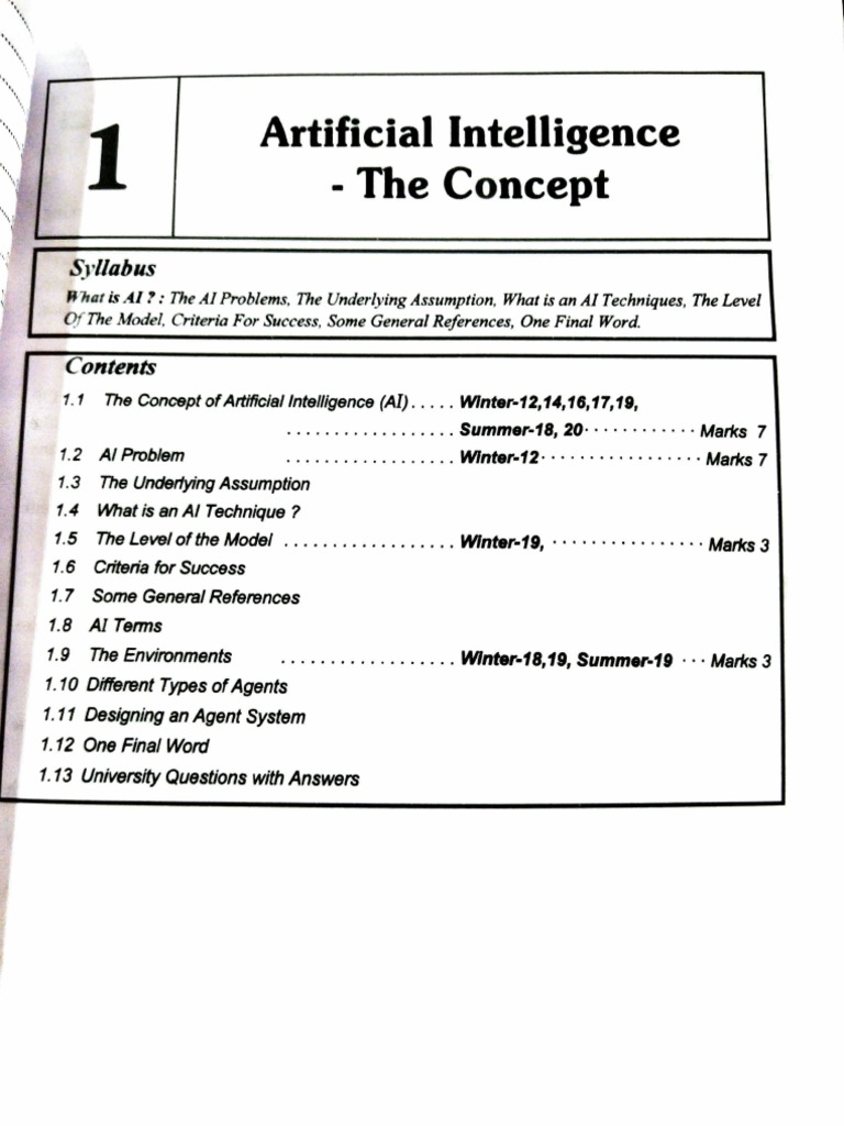 Overview of Artificial Intelligence Concepts | PDF | Artificial ...