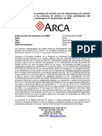 Reporte - Anual - BMV - Arca - 2009 PG 20