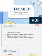 Research Report by Perry