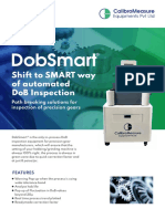 DobSmart - CalibroMeasure Equipments, Gear Dob Testing, In-Process Gear DoB Inspection