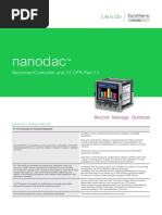 Eurotherm Nanodac Data Sheet 21CFR HA032921 1