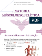 Anatomia Músculoesquelética - Modulo I