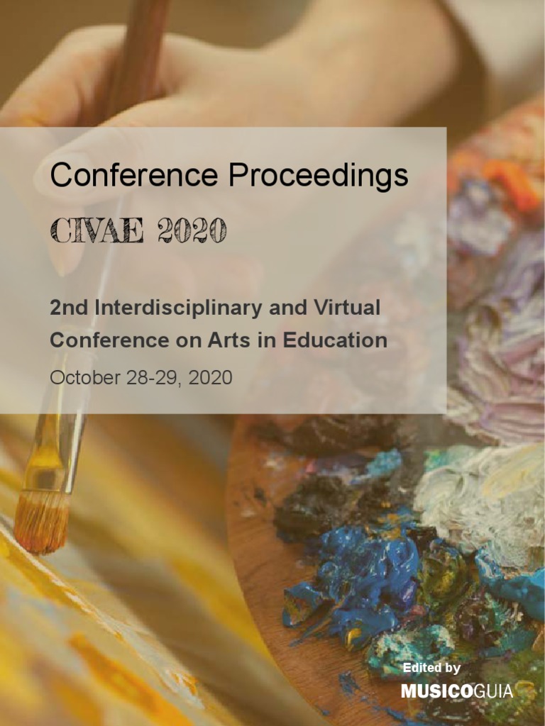 Conference Proceedings CIVAE 2020: 2nd Interdisciplinary and Virtual  Conference On Arts in Education | PDF | Identity (Social Science) |  Creative Commons License