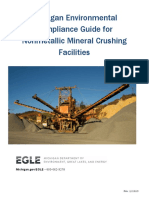 Michigan Environmental Compliance Guide For Nonmetallic Mineral Crushing Facilities