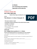 T103 MockMTA Fall 2012 PDF