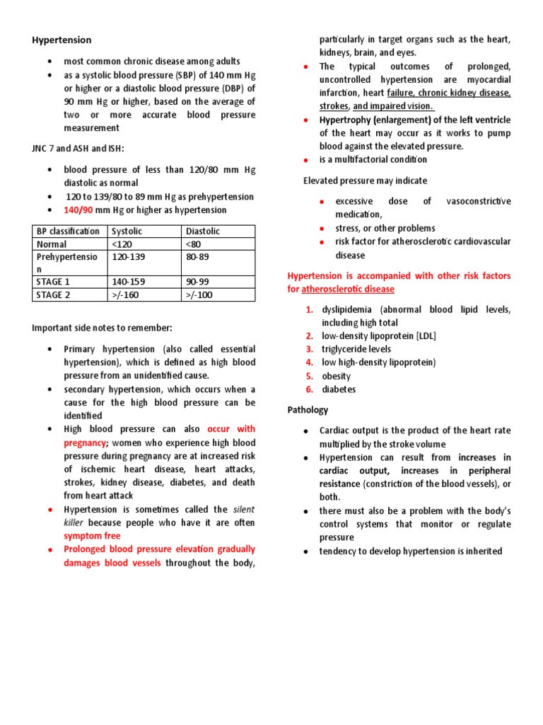 Understanding Hypertension: Causes and Management | PDF | Hypertension ...