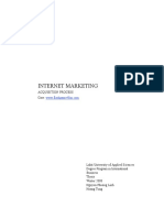 Internet Marketing: Acquisition Process Case