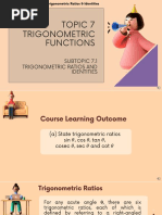 Versi Pelajar Chapter Trigonometric Functions