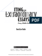 Writing Extraordinary Essays Every Middle Schooler Can!