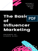 Basics of Influencer Marketing