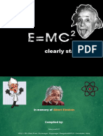 E MC Squared Clearly Stated