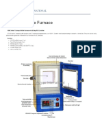 Compact Muffle Furnace - cf1100.4.4.4