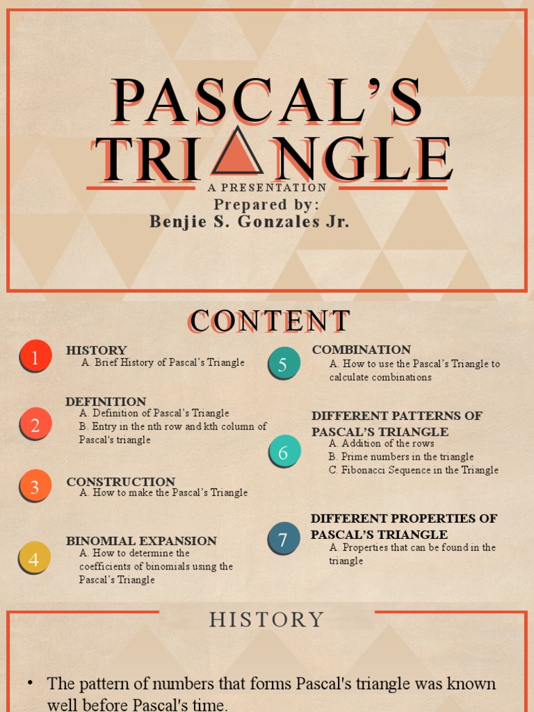 Pascal Triangle Pdf Mathematics Elementary Mathematics