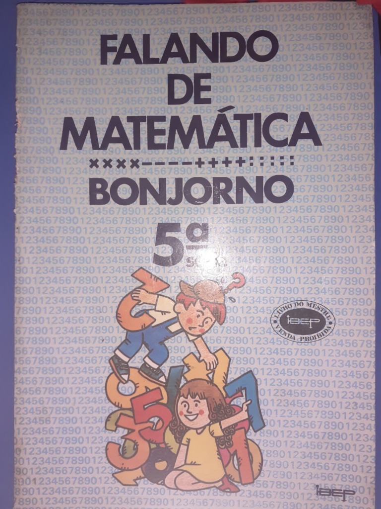 Objeto 2, Matemática Bonjorno 5º Ano