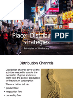 Place: Distribution Strategies: Principles of Marketing