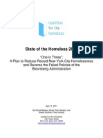 2011 State of the Homeless