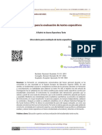 Una Rúbrica para La Evaluación de Textos Expositivos