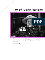Poetry of Judith Wright