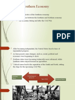Differences Between Southern and Northern Economies