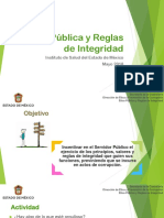 Etica Publica y Reglas de Integridad (ISEM)