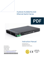 Multilink ML3000/ML3100 Ethernet Switch Series: Grid