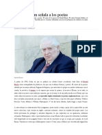 Harold Bloom Señala A Los Poetas