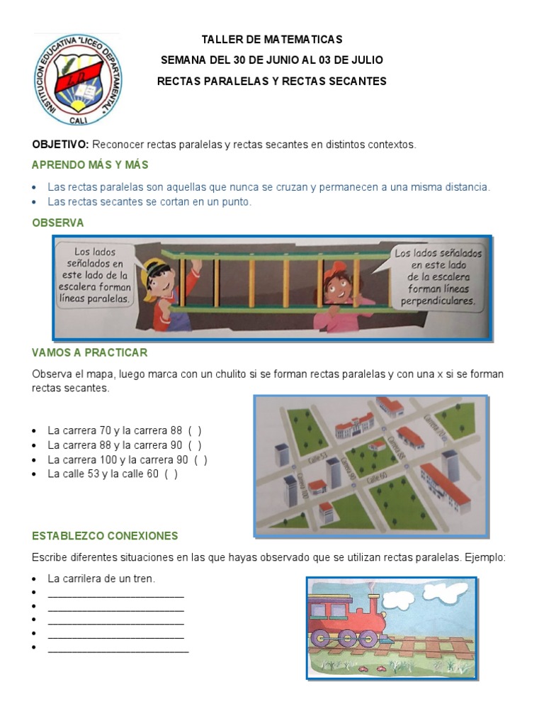 Taller Matematicas | PDF | Métodos y materiales de enseñanza