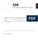 Hybrid Digital Integrated Amplifier: Owner's Manual