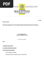 Documento Preparatorio Del Sinodo de Los Obispos