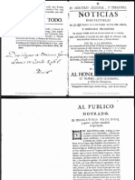 Elmercuriocelestialyterrestre.Noticiasindefectiblesdeloquepassaenlospaisesaltosdelcieloysospechasprudentesdeloquepuedetronarenlosbaxosdelatierra.SonsucessosycasosdelosquesedexanvermuydetardeenentardeenelunoyelotroMundo