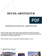 Detail Arsitektur, Material - Sistem Struktur